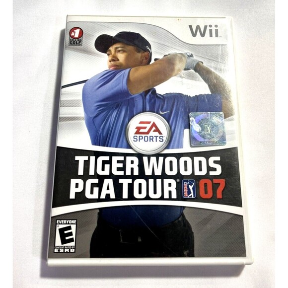 Tiger Woods PGA Tour 07 (Nintendo Wii, 2007) Complete with Manual Tested - Picture 1 of 9